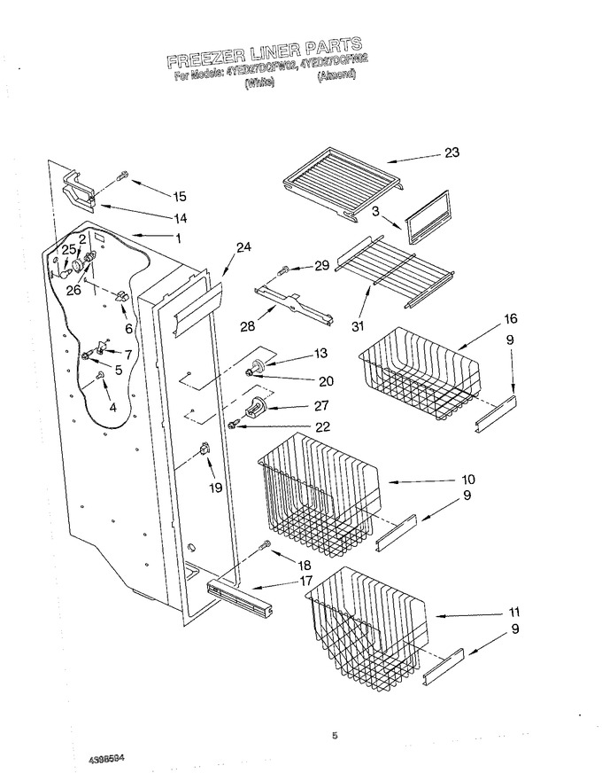 Diagram for 4YED27DQFW02