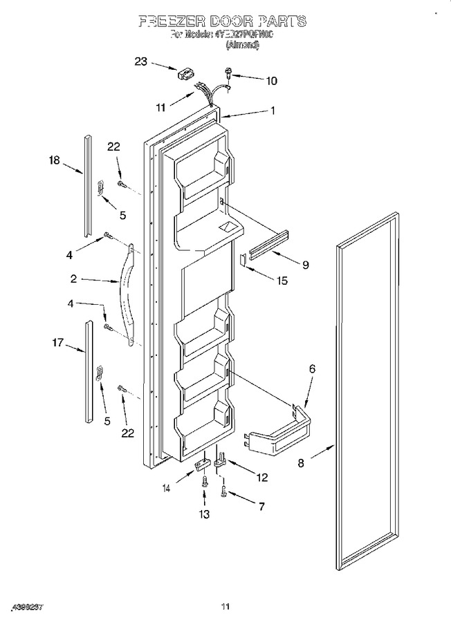 Diagram for 4YED27PQFN00