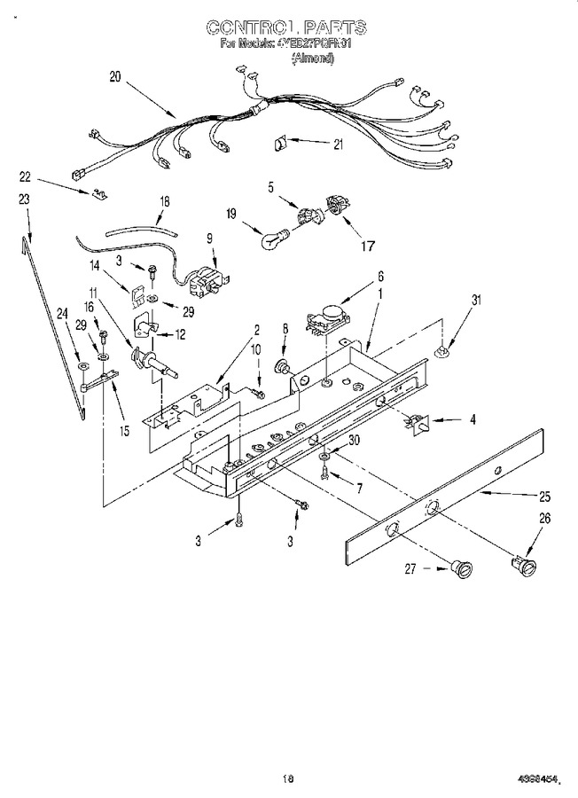 Diagram for 4YED27PQFN01
