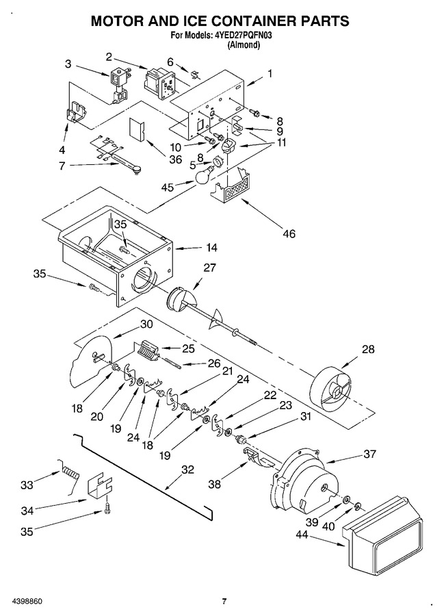 Diagram for 4YED27PQFN03