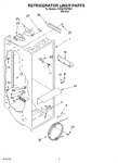 Diagram for 02 - Refrigerator Liner