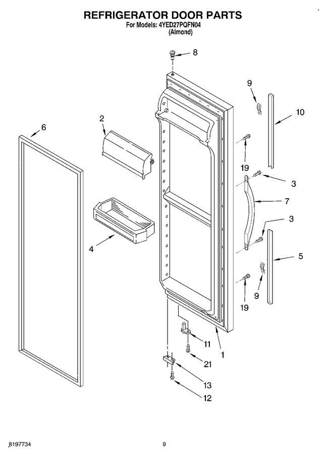 Diagram for 4YED27PQFN04