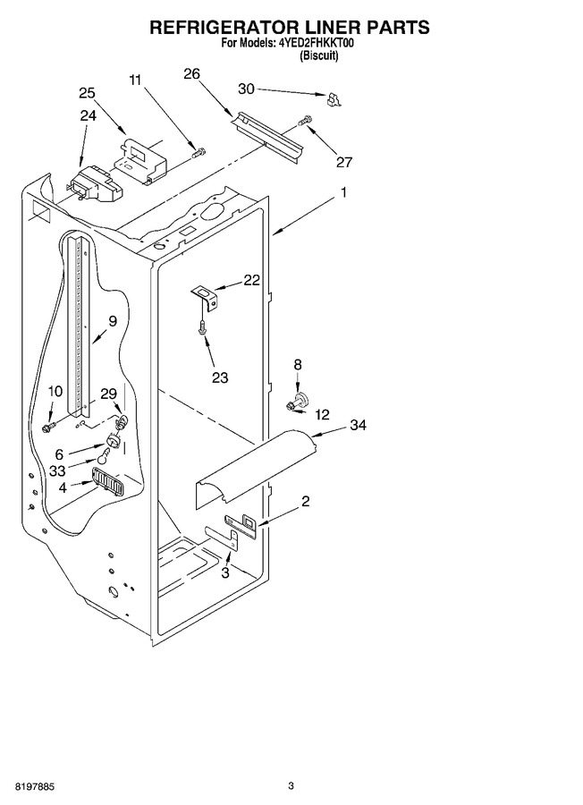 Diagram for 4YED2FHKKT00