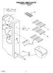 Diagram for 04 - Freezer Liner