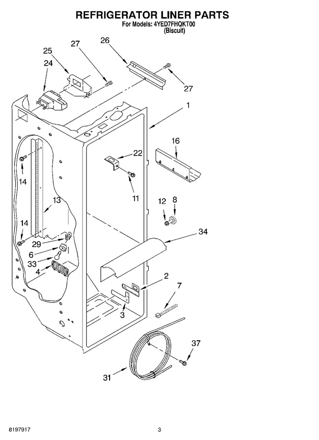 Diagram for 4YED7FHQKT00