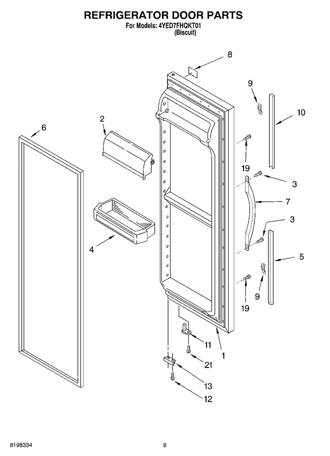 Diagram for 4YED7FHQKT01
