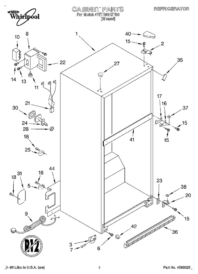 Diagram for 4YET18GKFN01