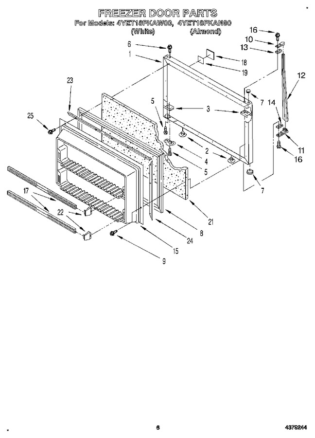 Diagram for 4YET18PKAW00