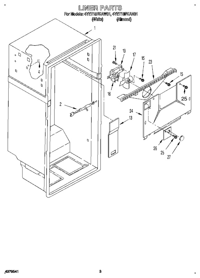 Diagram for 4YET18PKAW01