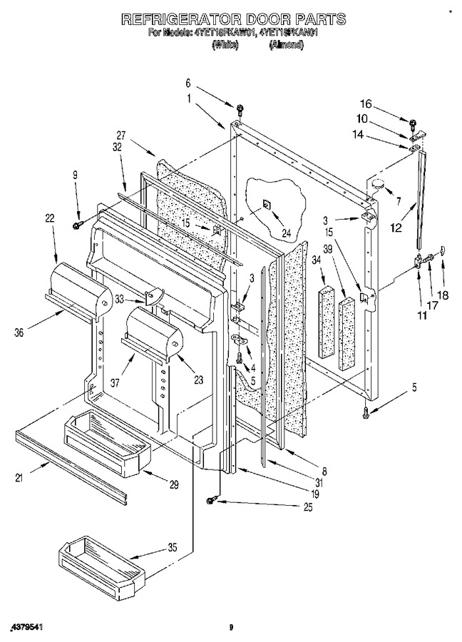 Diagram for 4YET18PKAW01