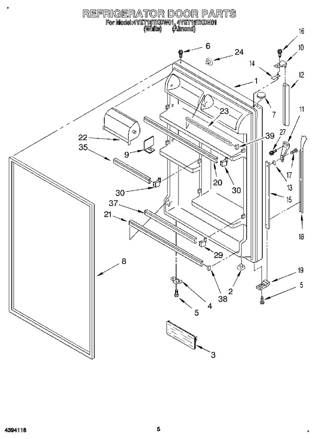 Diagram for 4YET18TKDN01