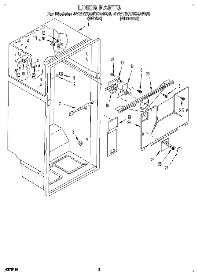 Diagram for 4YET20DKXAN00
