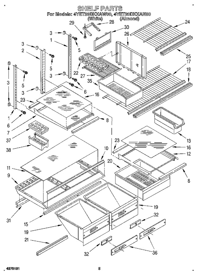 Diagram for 4YET20DKXAN00