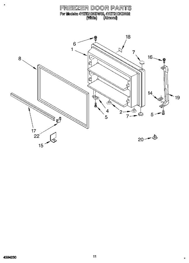 Diagram for 4YET21DKDW02