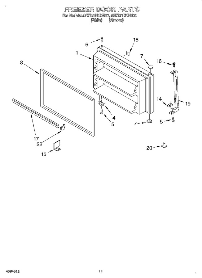 Diagram for 4YET21DKDN03