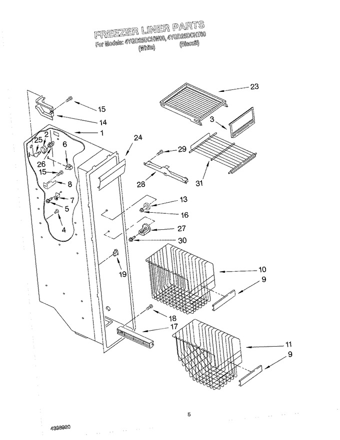 Diagram for 4YGD25DCHT00