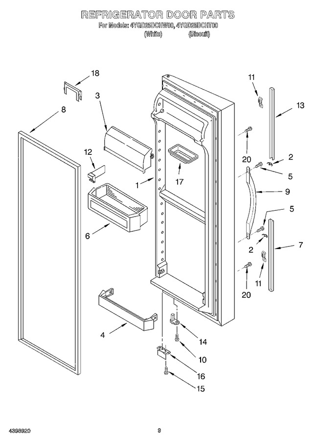Diagram for 4YGD25DCHW00