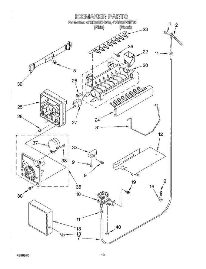Diagram for 4YGD25DCHT00