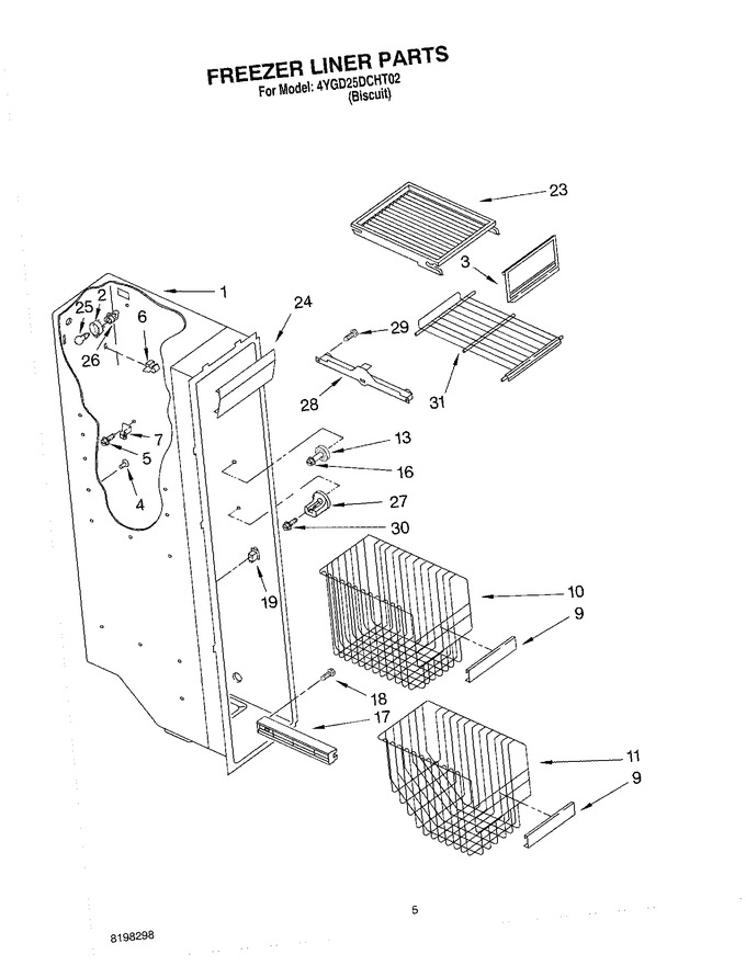 Diagram for 4YGD25DCHT02