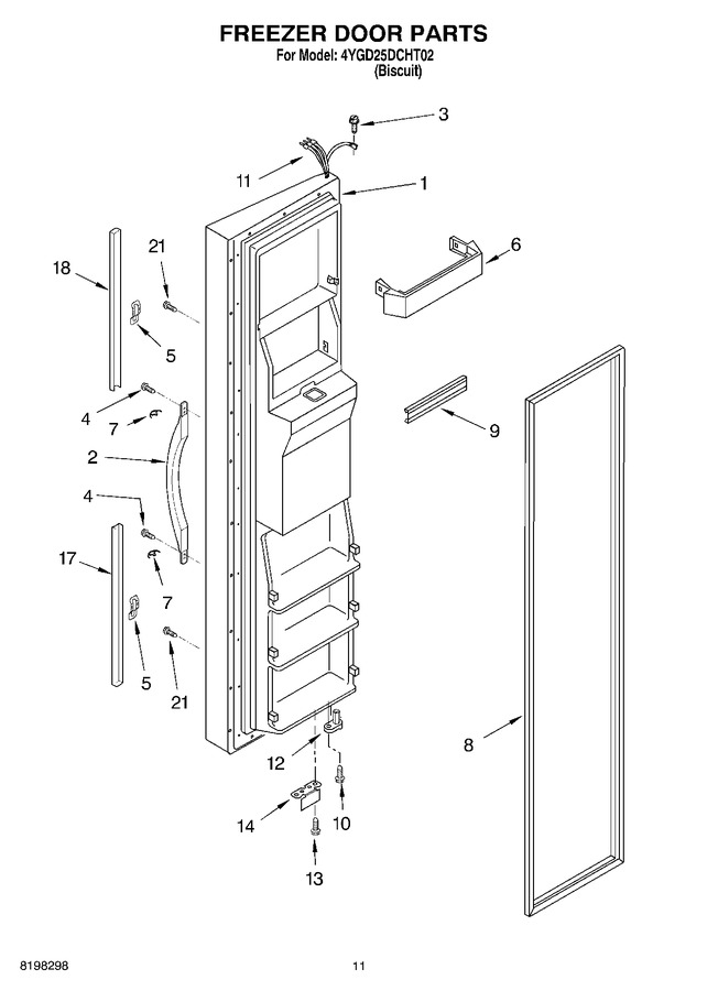 Diagram for 4YGD25DCHT02