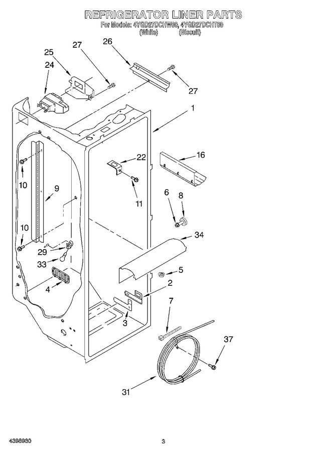 Diagram for 4YGD27DCHW00