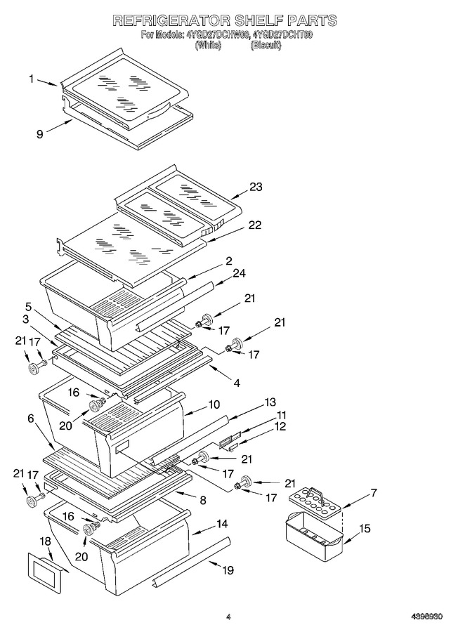 Diagram for 4YGD27DCHT00