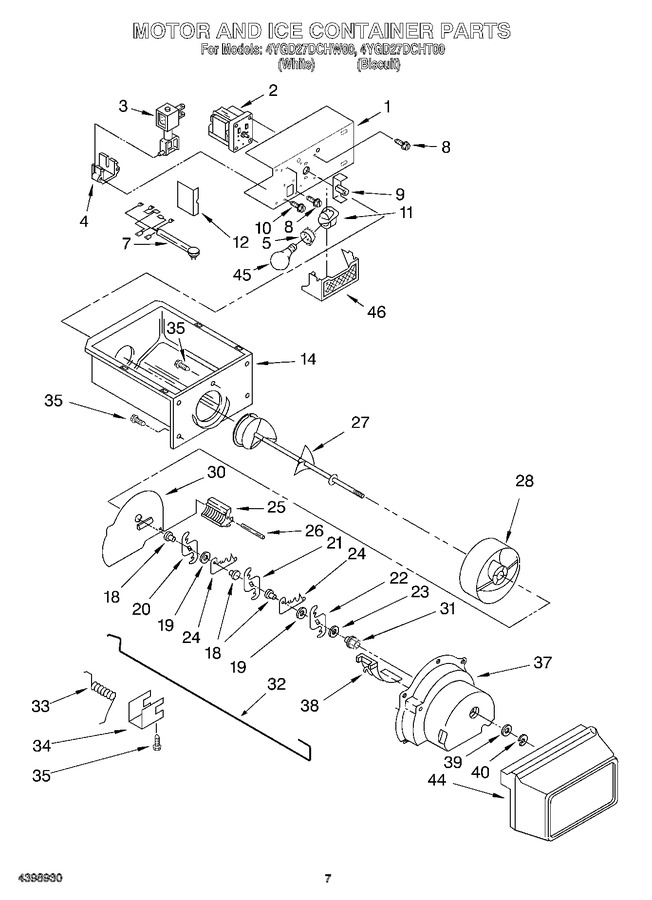 Diagram for 4YGD27DCHT00