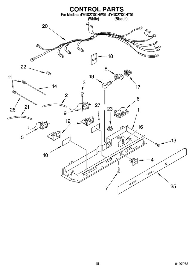 Diagram for 4YGD27DCHW01