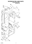 Diagram for 02 - Refrigerator Liner Parts
