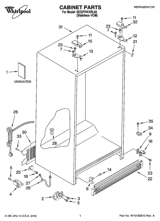 Diagram for 5ED2FHKXRL05