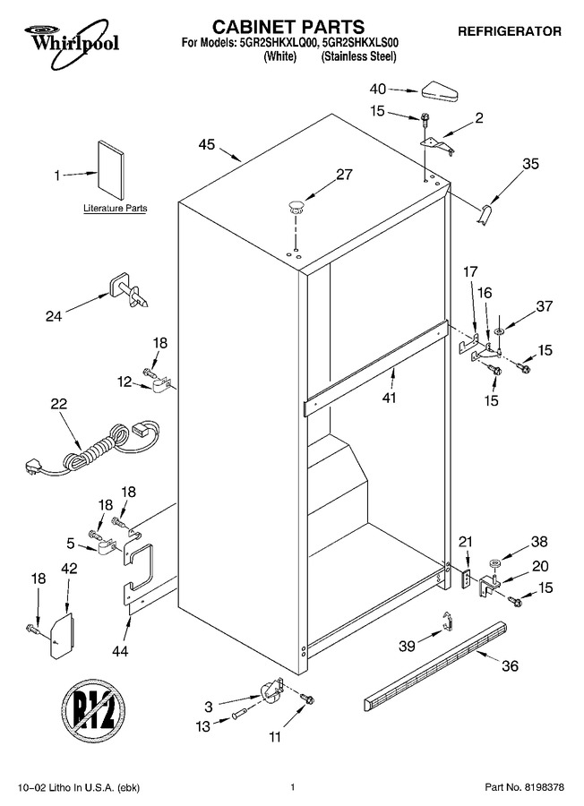 Diagram for 5GR2SHKXKQ00