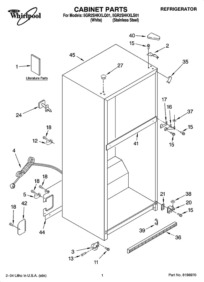 Diagram for 5GR2SHKXLQ01