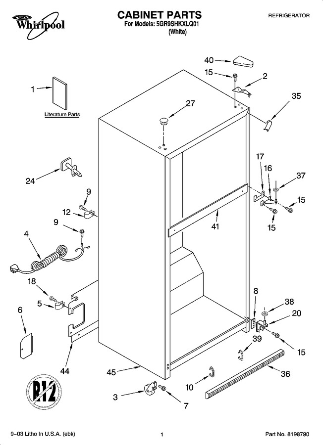 Diagram for 5GR9SHKXLQ01