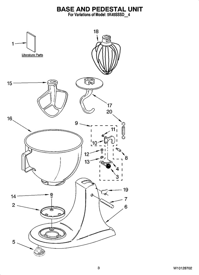 Diagram for 5K45SSSDWH4