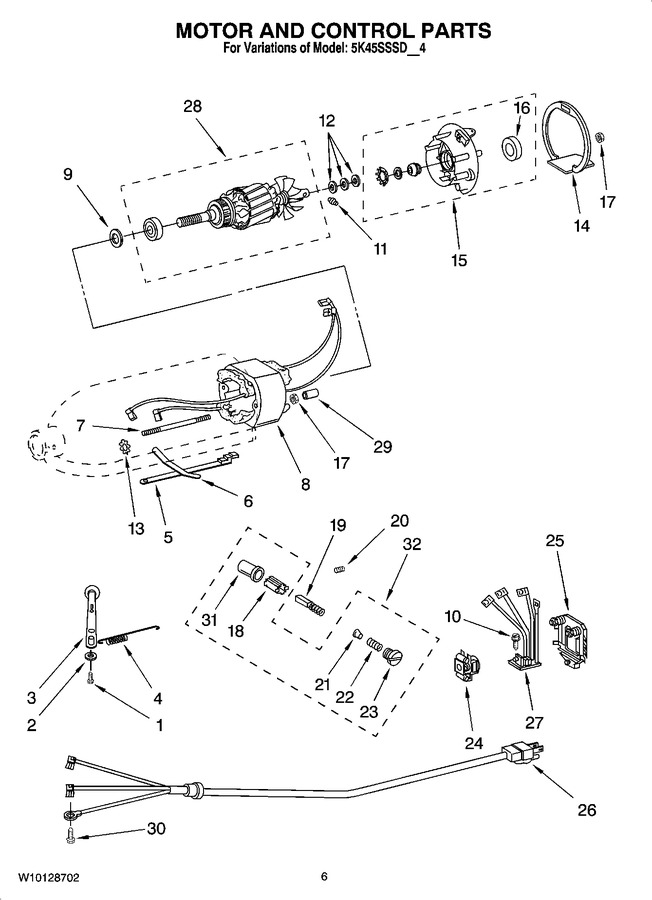 Diagram for 5K45SSSDWH4