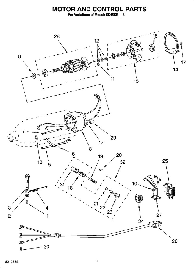 Diagram for 5K45SSWH3