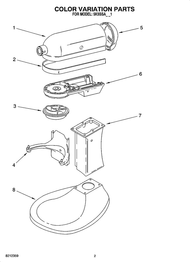 Diagram for 5K5SSAWH1