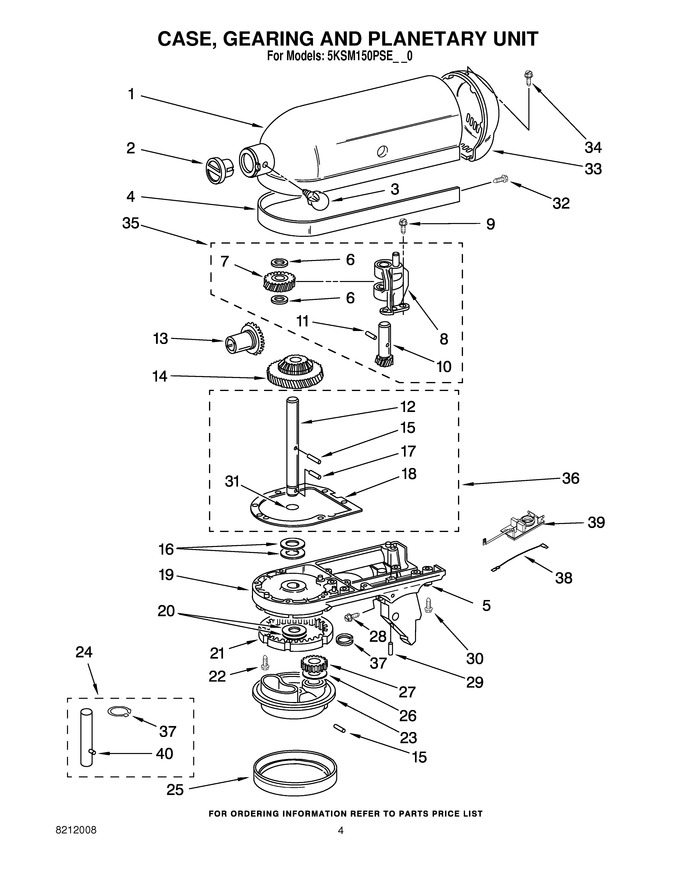 Diagram for 5KSM150PSECR0