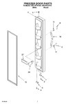 Diagram for 05 - Freezer Door