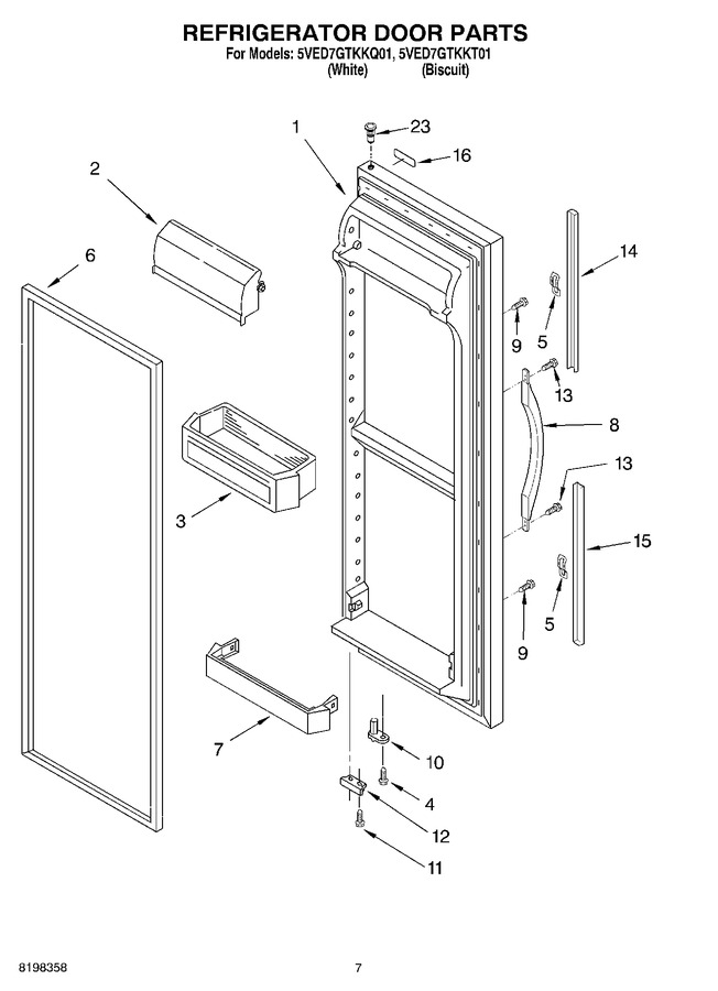 Diagram for 5VED7GTKKQ01