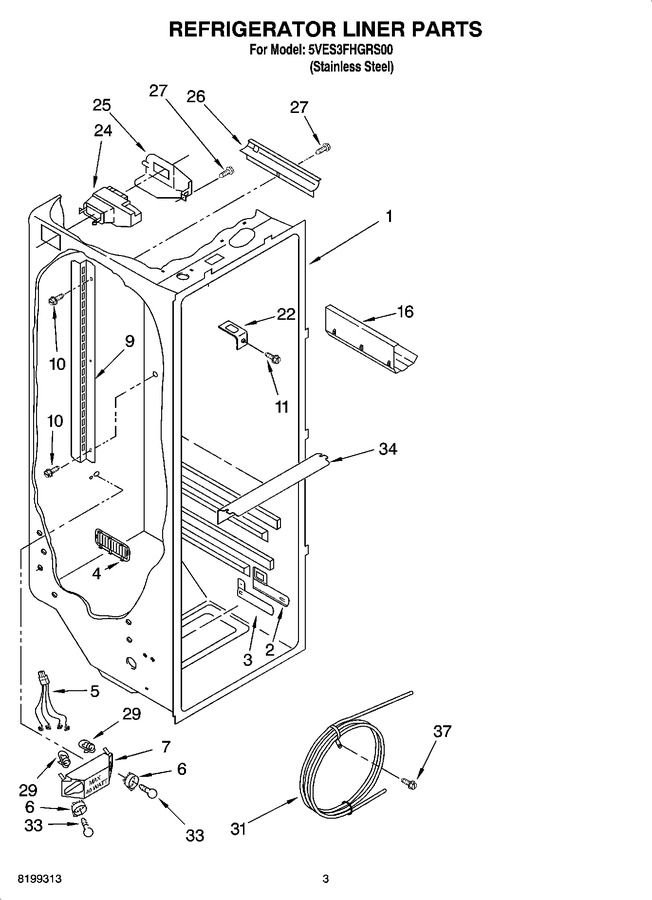 Diagram for 5VES3FHGRS00