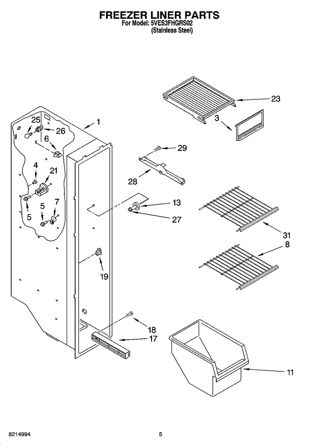 Diagram for 5VES3FHGRS02