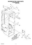 Diagram for 02 - Refrigerator Liner Parts
