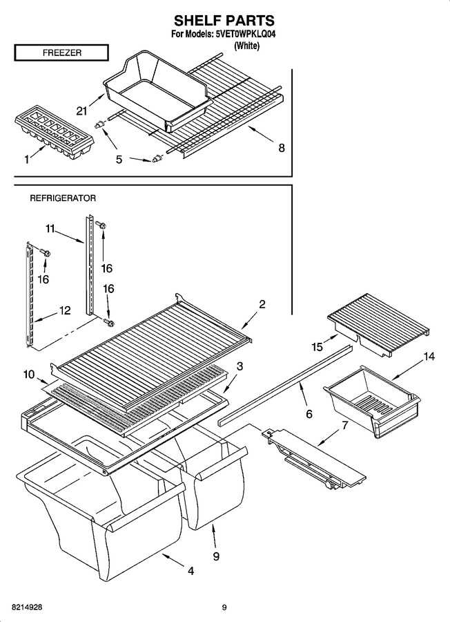 Diagram for 5VET0WPKLQ04