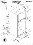 Diagram for 01 - Cabinet Parts