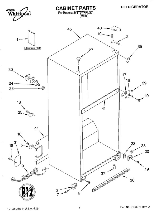 Diagram for 5VET2WPKLQ01