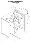 Diagram for 04 - Refrigerator Door Parts