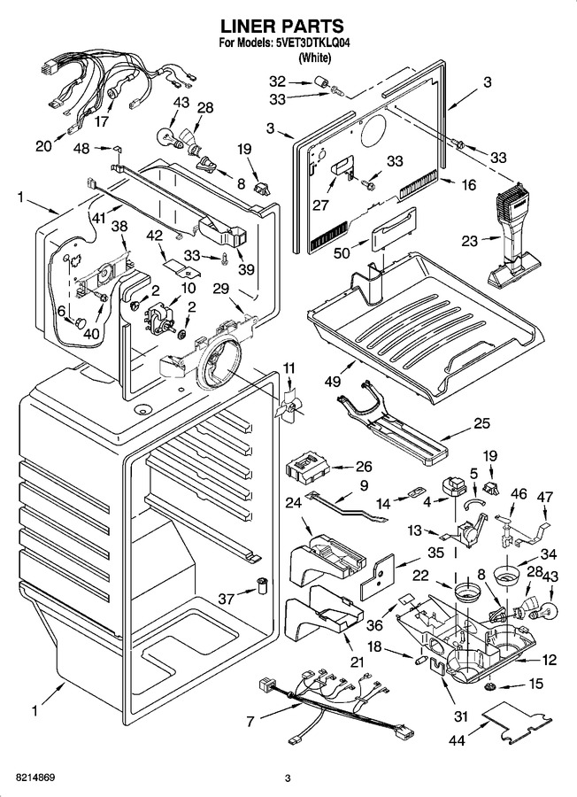 Diagram for 5VET3DTKLQ04