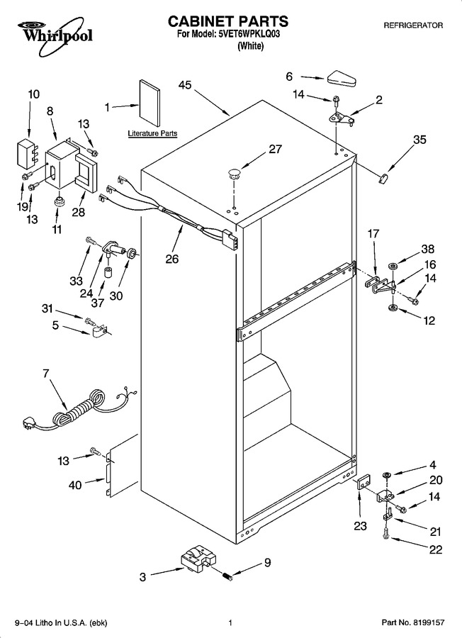 Diagram for 5VET6WPKLQ03