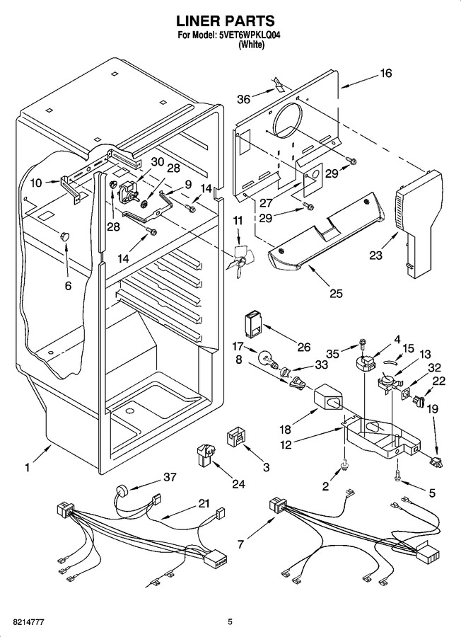 Diagram for 5VET6WPKLQ04
